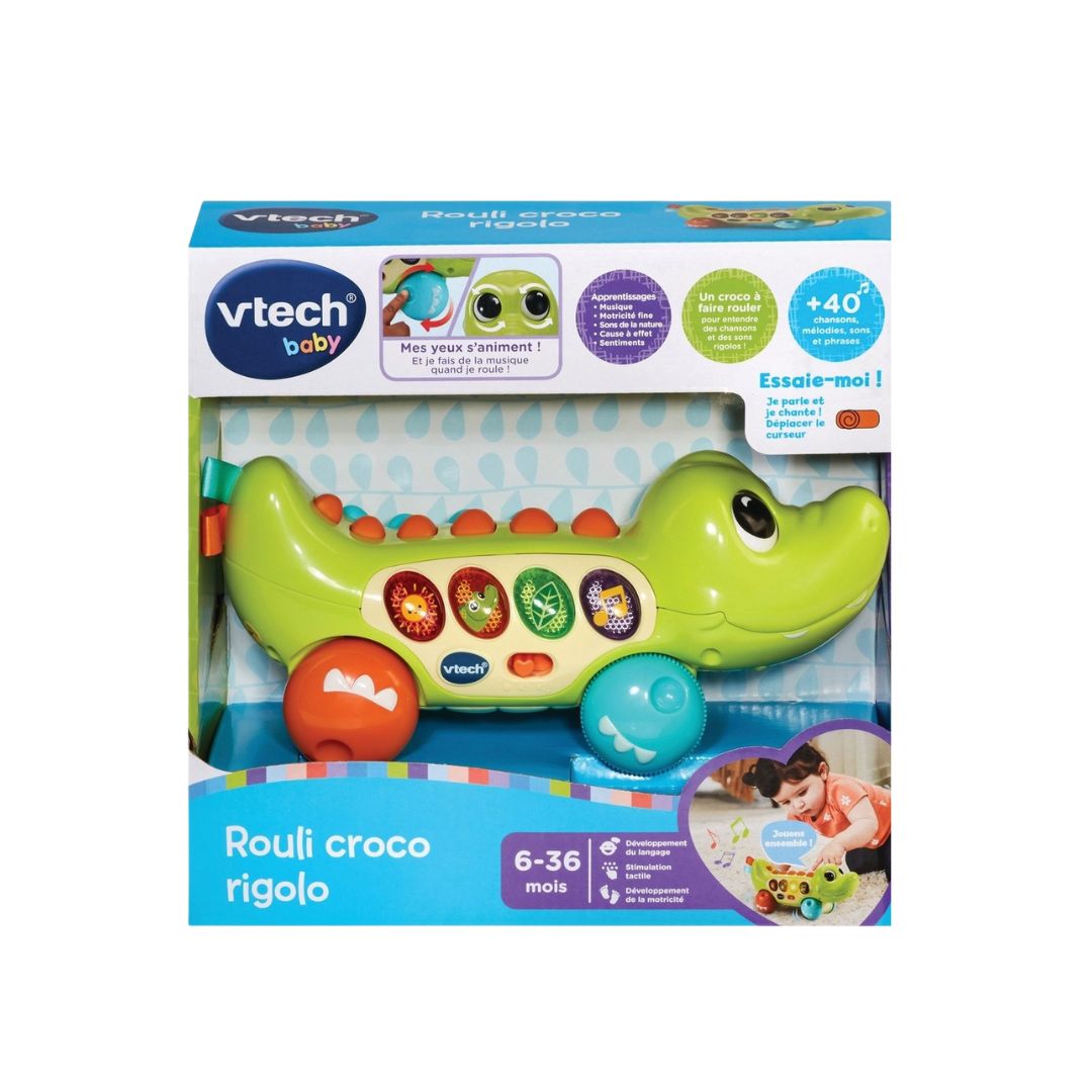 Vtech Rigolo Croco Roll - Crocodile Toy Vtech